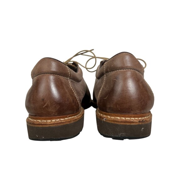 Allen Edmunds Brown Bicycle-toe Voyager Oxford Shoe 10.5 D Casual Walking Shoe main image 12